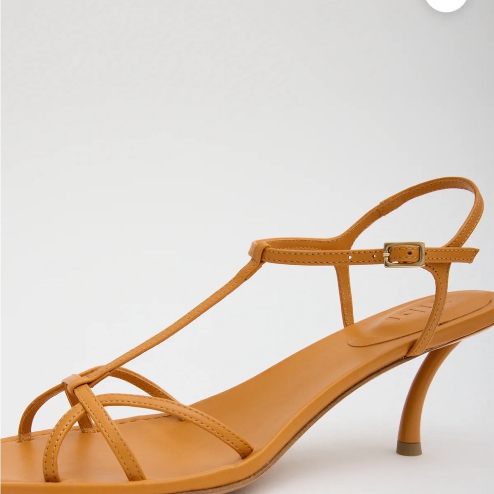 Tibi Milbourne Heel Bright Ochre 39.5
